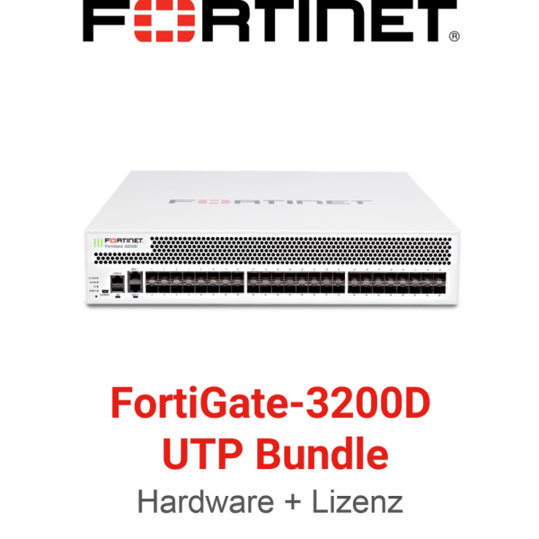 Fortinet FortiGate FG-3200D - UTM/UTP Bundle (Hardware + Lizenz)