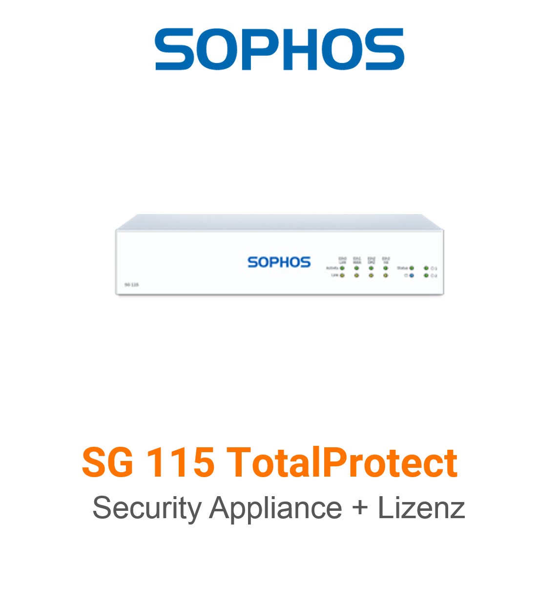 Sophos SG 115 TotalProtect Bundle (Hardware + Lizenz)
