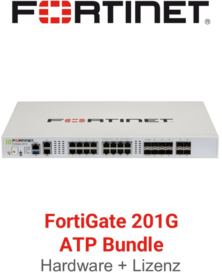Fortinet FortiGate-201G - ATP Bundle (Hardware + Lizenz)