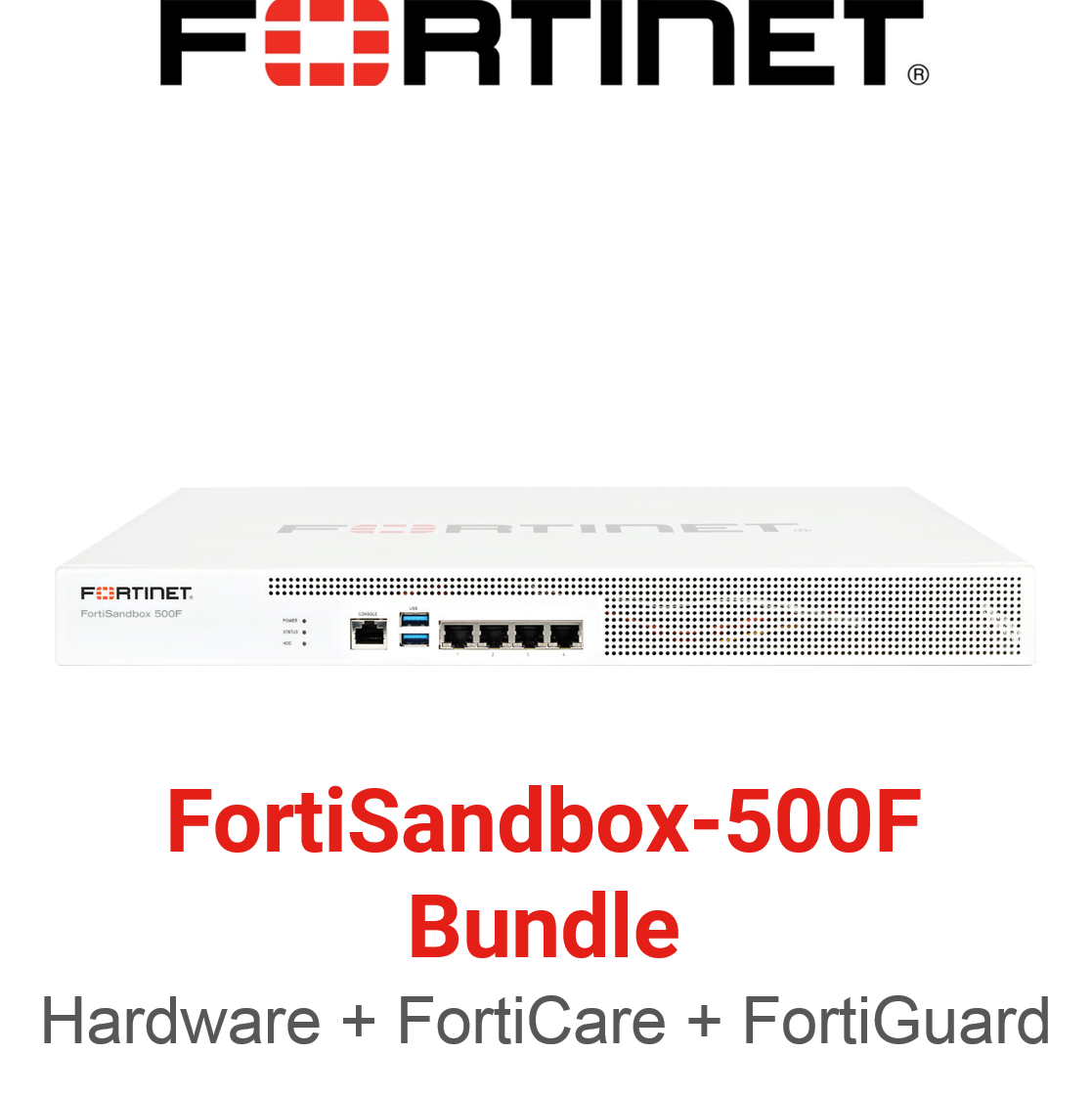 Fortinet FortiSandbox-500F FortiGuard Threat Intelligence Bundle (Hardware + Lizenz)