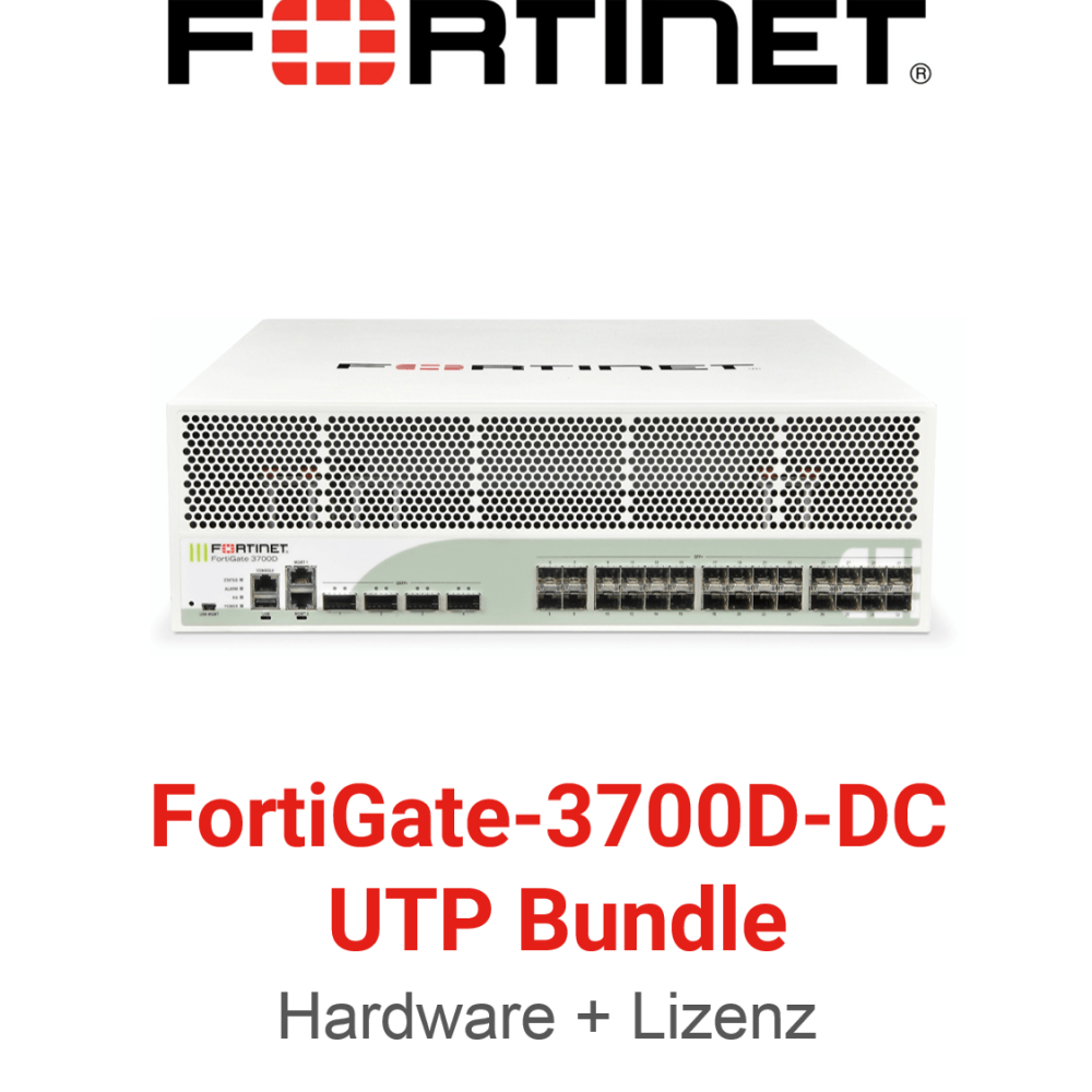 Fortinet FortiGate-3700D-DC - UTM/UTP Bundle (End of Sale/Life)