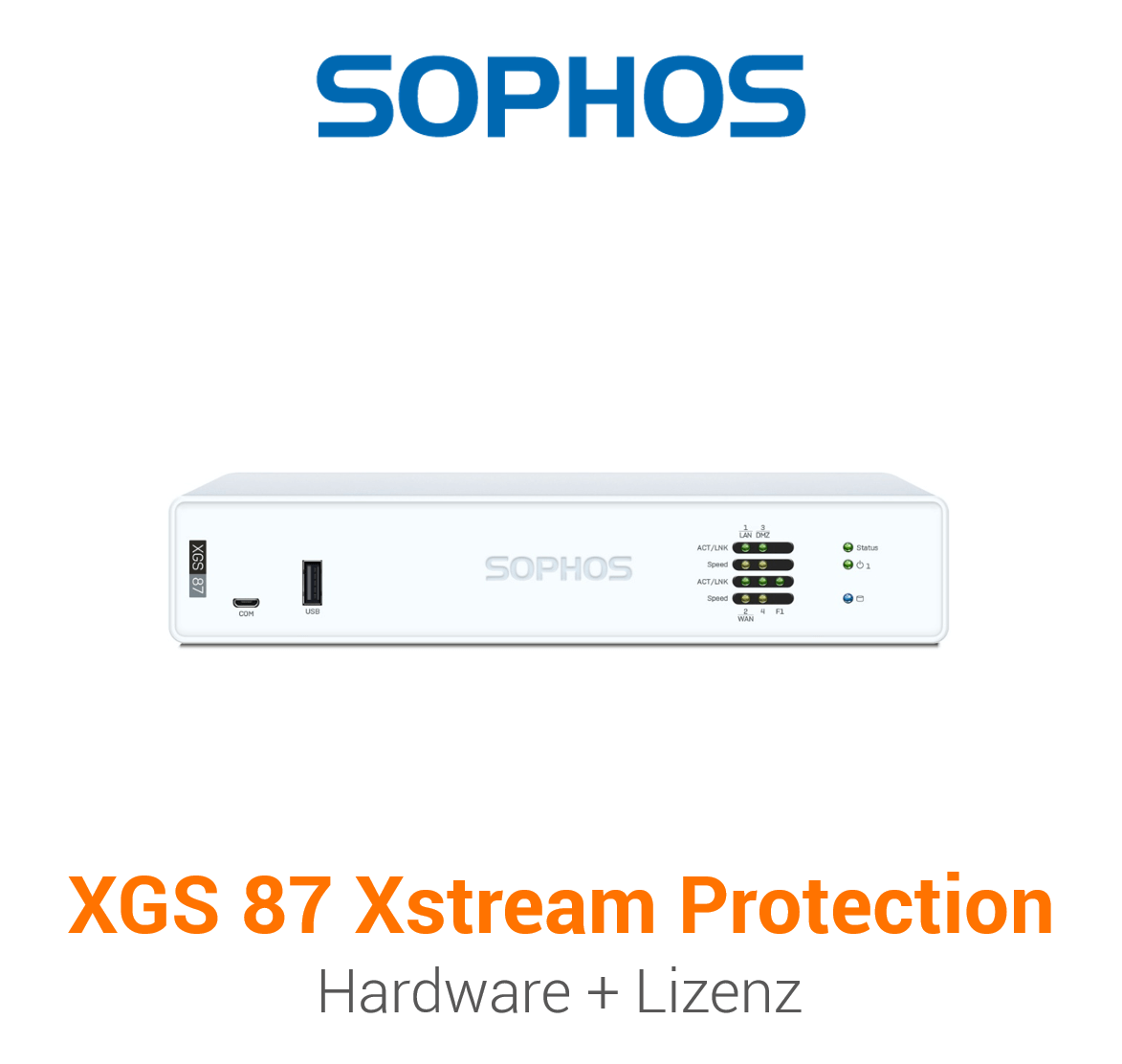 Sophos XGS 87 mit Xstream Protection