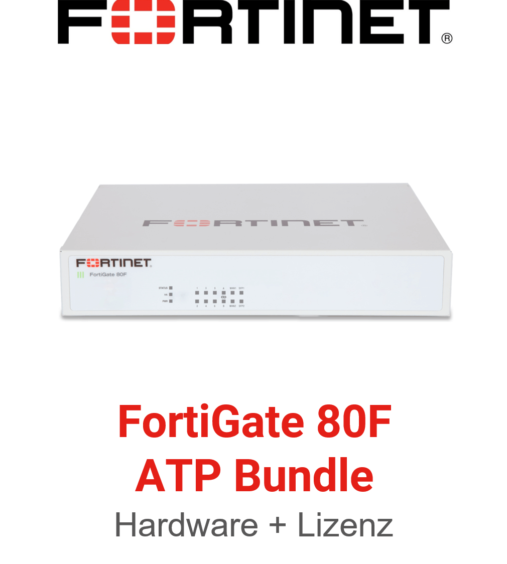 Fortinet FortiGate-80F - ATP Bundle (Hardware + Lizenz)