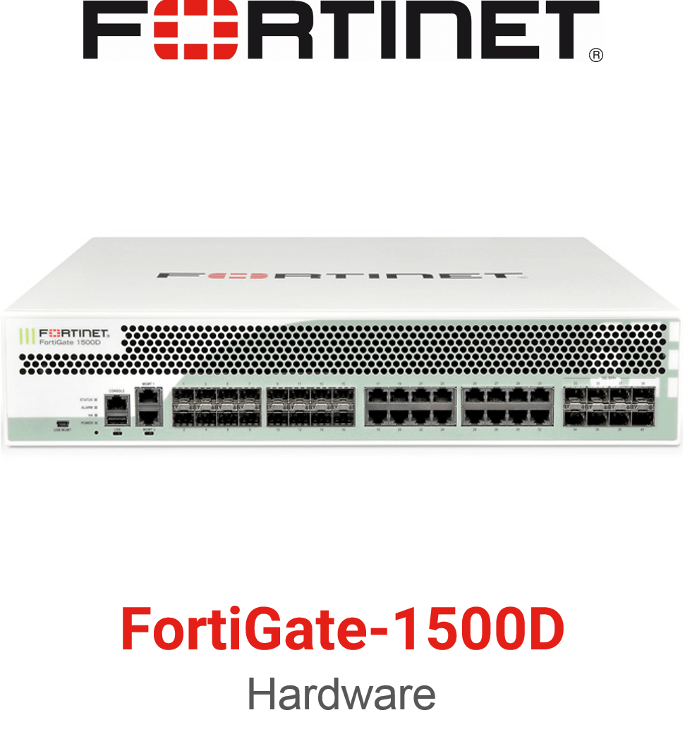 Fortinet FortiGate 1500D Firewall (End of Sale/Life)