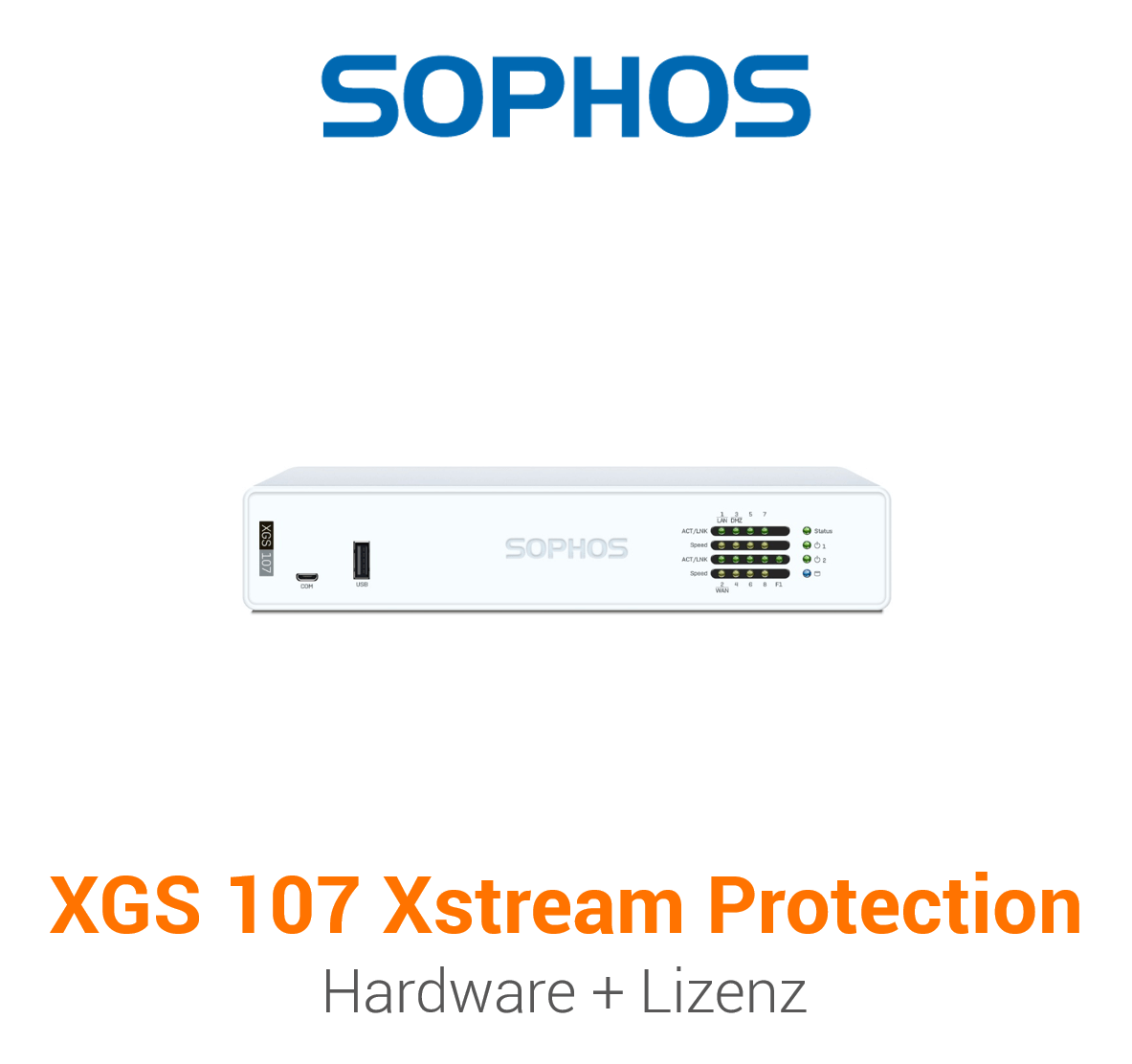 Sophos XGS 107 mit Xstream Protection