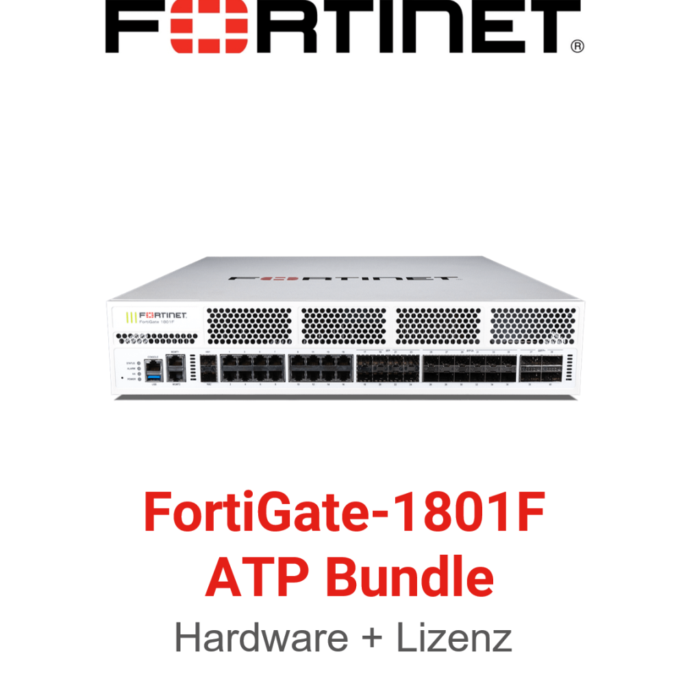 Fortinet FortiGate-1801F - ATP Bundle (Hardware + Lizenz)