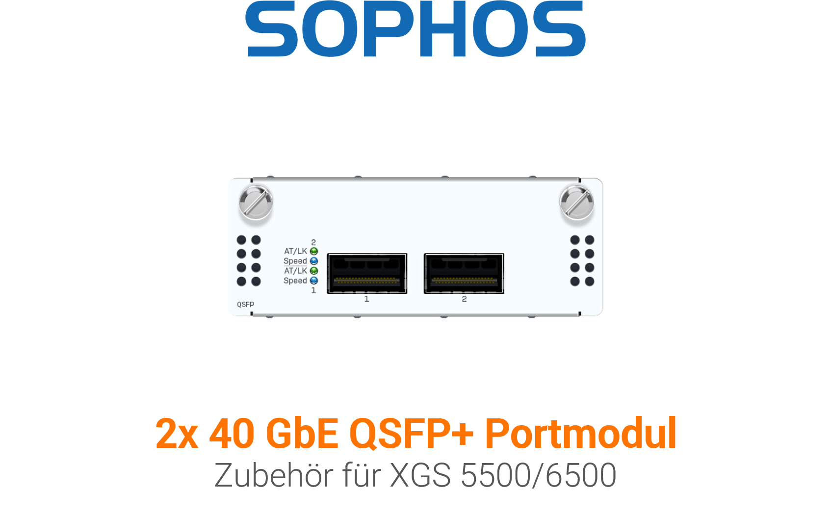 Sophos 2x 40 GbE QSFP+ Port Modul