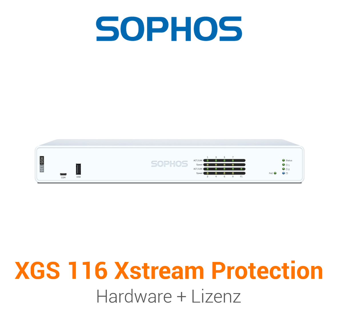Sophos XGS 116 mit Xstream Protection
