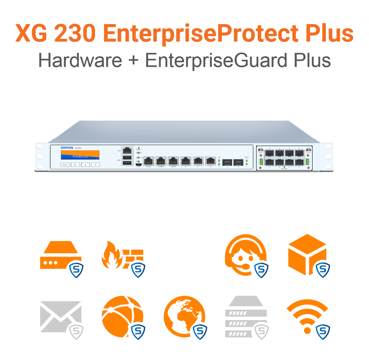 Sophos XG 230 EnterpriseProtect Plus Bundle (Hardware + Lizenz)