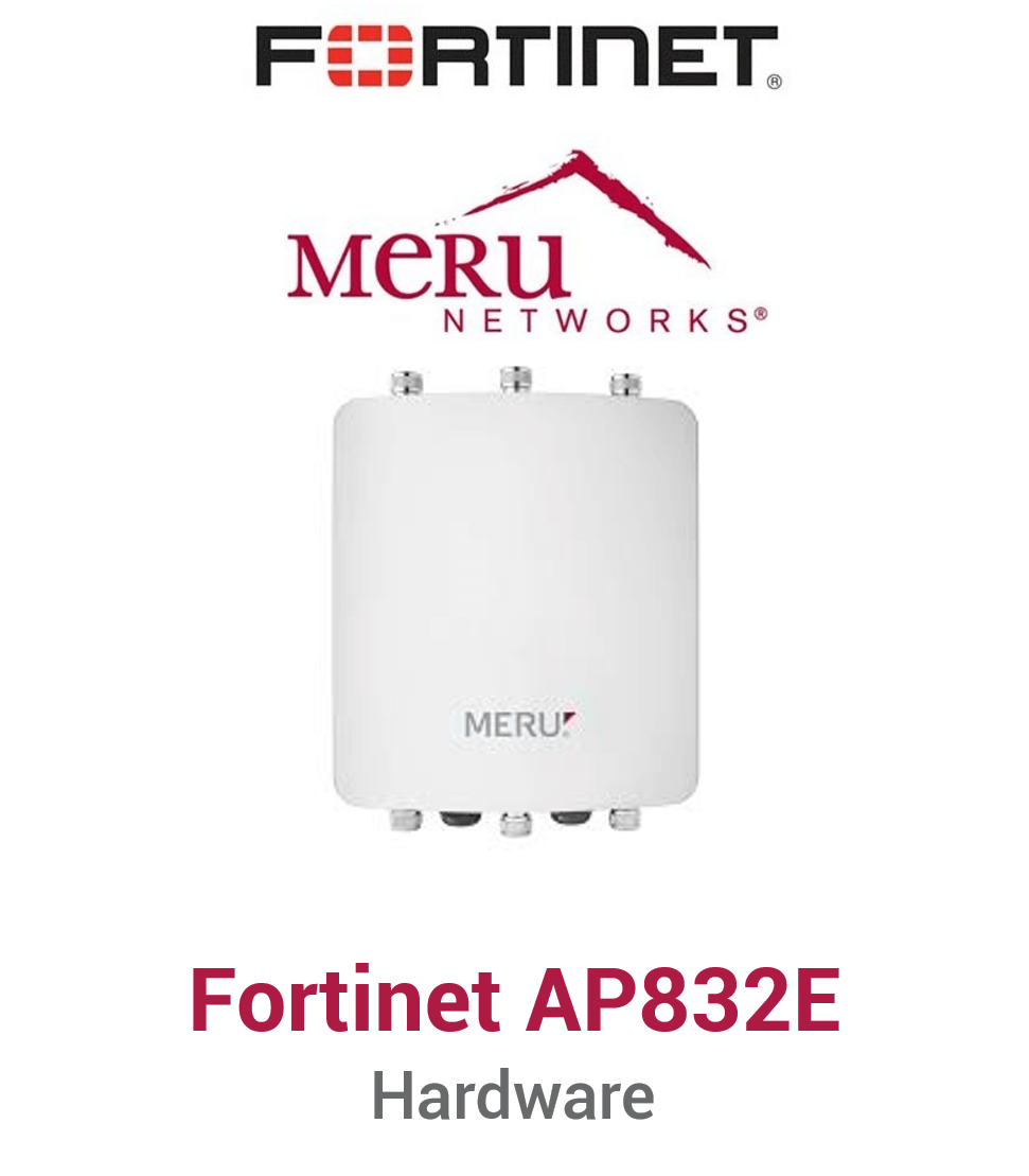 Fortinet AP832E Infrastruktur Access Point 2x 802.11abgnac 3x3, incl. 6 Omni Antennen