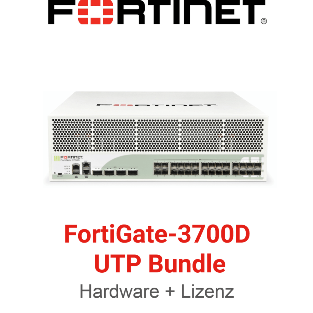 Fortinet FortiGate-3700D - UTM/UTP Bundle (End of Sale/Life)