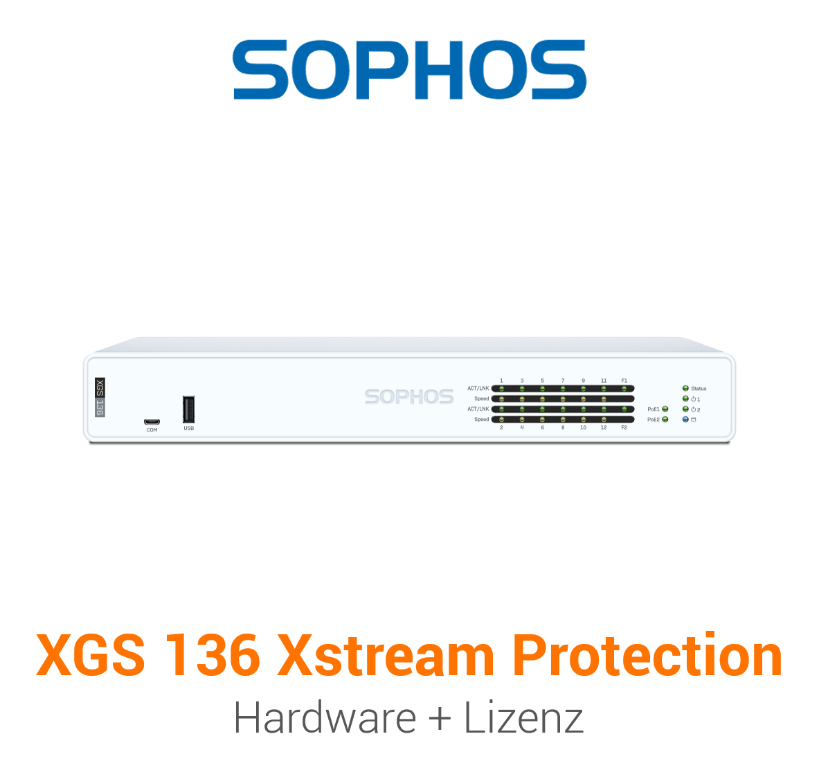 Sophos XGS 136 mit Xstream Protection