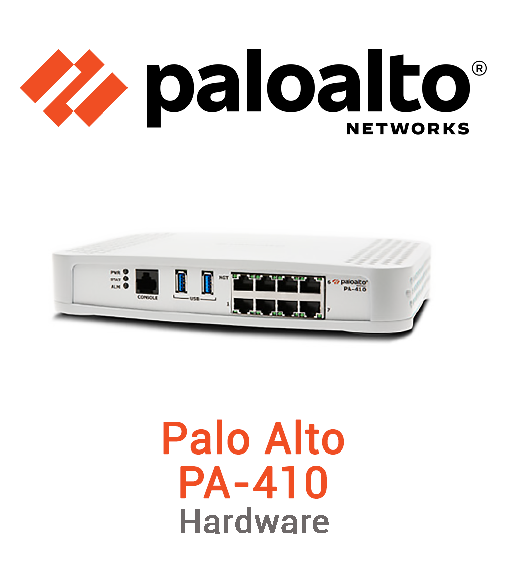 Palo Alto PA-410 Hardware Appliance