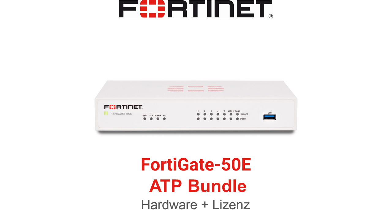 Fortinet FortiGate FG-50E ATP Bundle (End of Sale/Life)