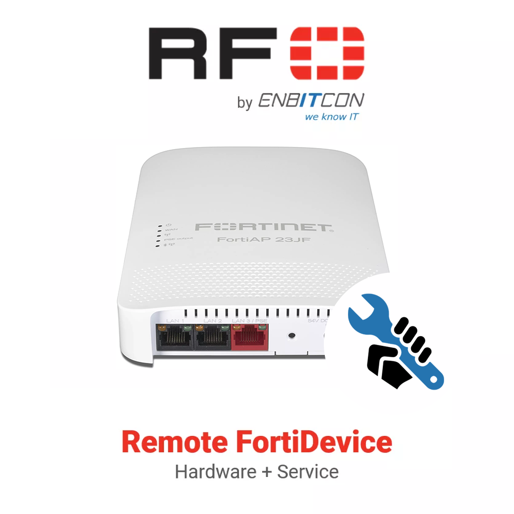 Remote FortiDevice Hardwareansicht