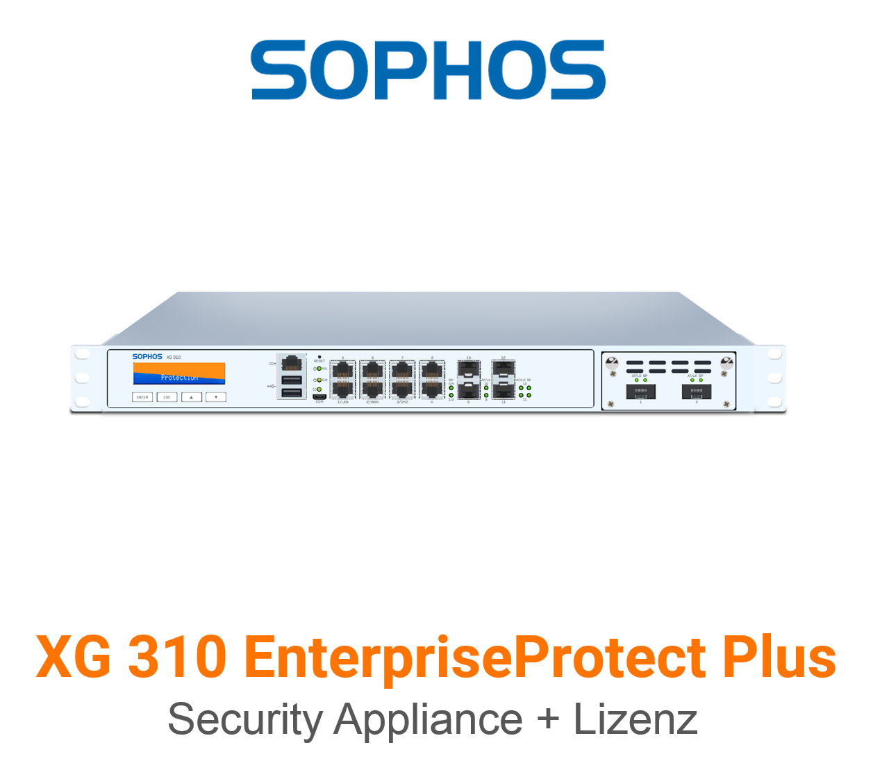 Sophos XG 310 EnterpriseProtect Plus Bundle (Hardware + Lizenz)
