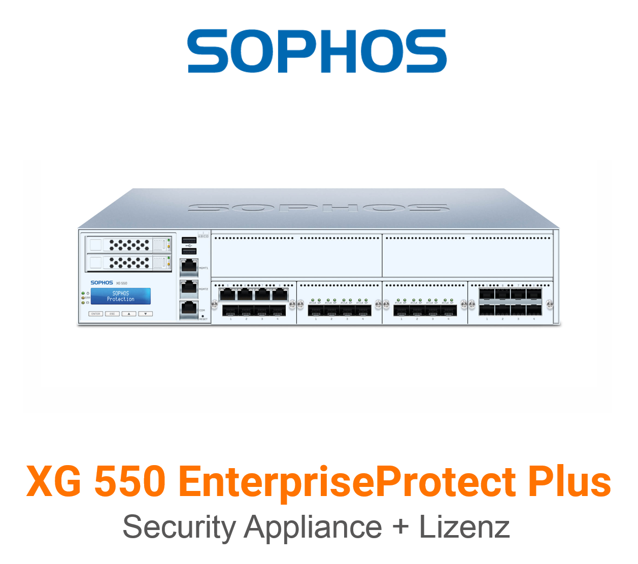 Sophos XG 550 EnterpriseProtect Plus Bundle (Hardware + Lizenz)