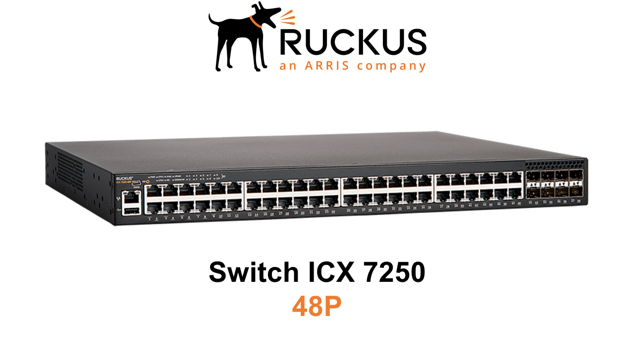 Ruckus ICX 7250-48P Switch (End of Sale/Life)