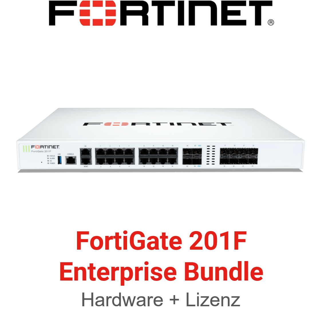 Fortinet FortiGate-201F - Enterprise Bundle (Hardware + Lizenz)
