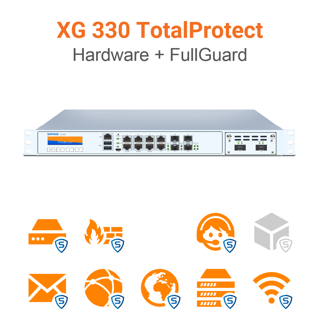 Sophos XG 330 TotalProtect Bundle (Hardware + Lizenz)