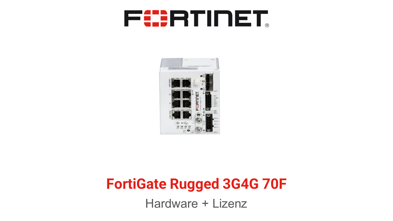 Fortinet FortiGateRugged-70F 3G4G Firewall