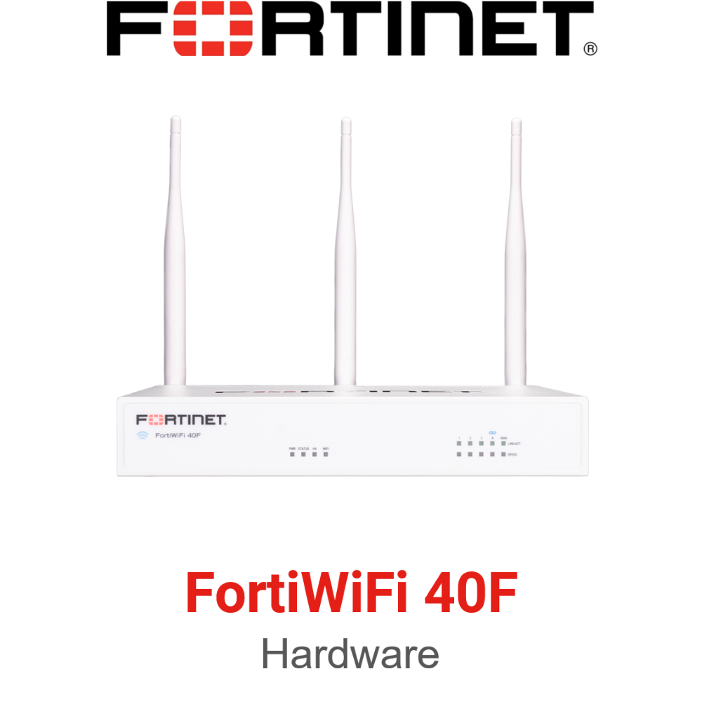 Fortinet FortiWiFi 40F Firewall Hardware Vorderseite