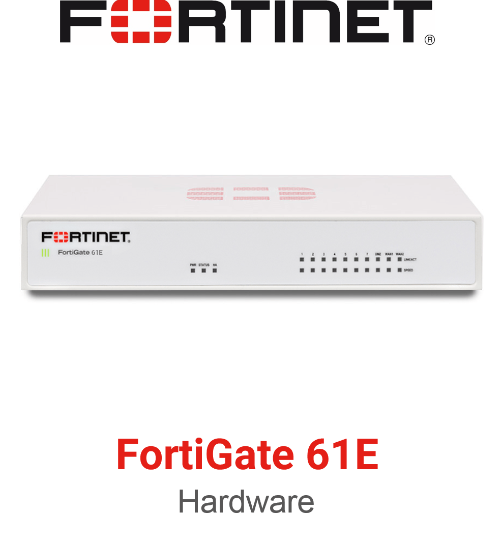 Fortinet FortiGate 61E Firewall (End of Sale/Life)