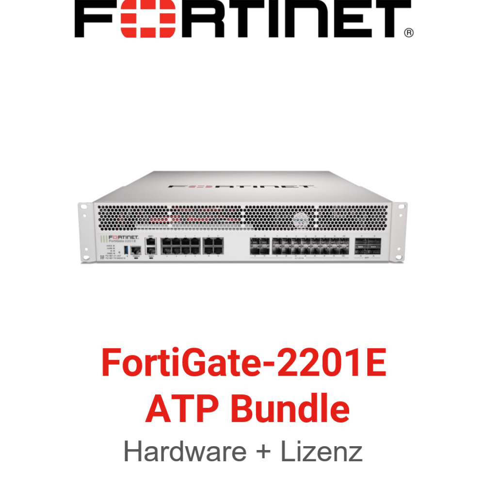 Fortinet FortiGate-2201E - ATP Bundle (Hardware + Lizenz)