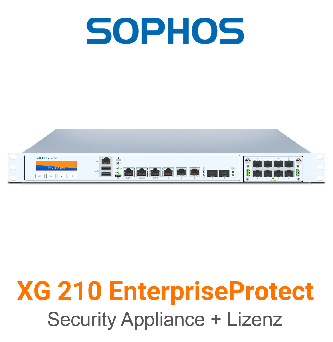 Sophos XG 210 EnterpriseProtect Bundle (End of Sale/Life)
