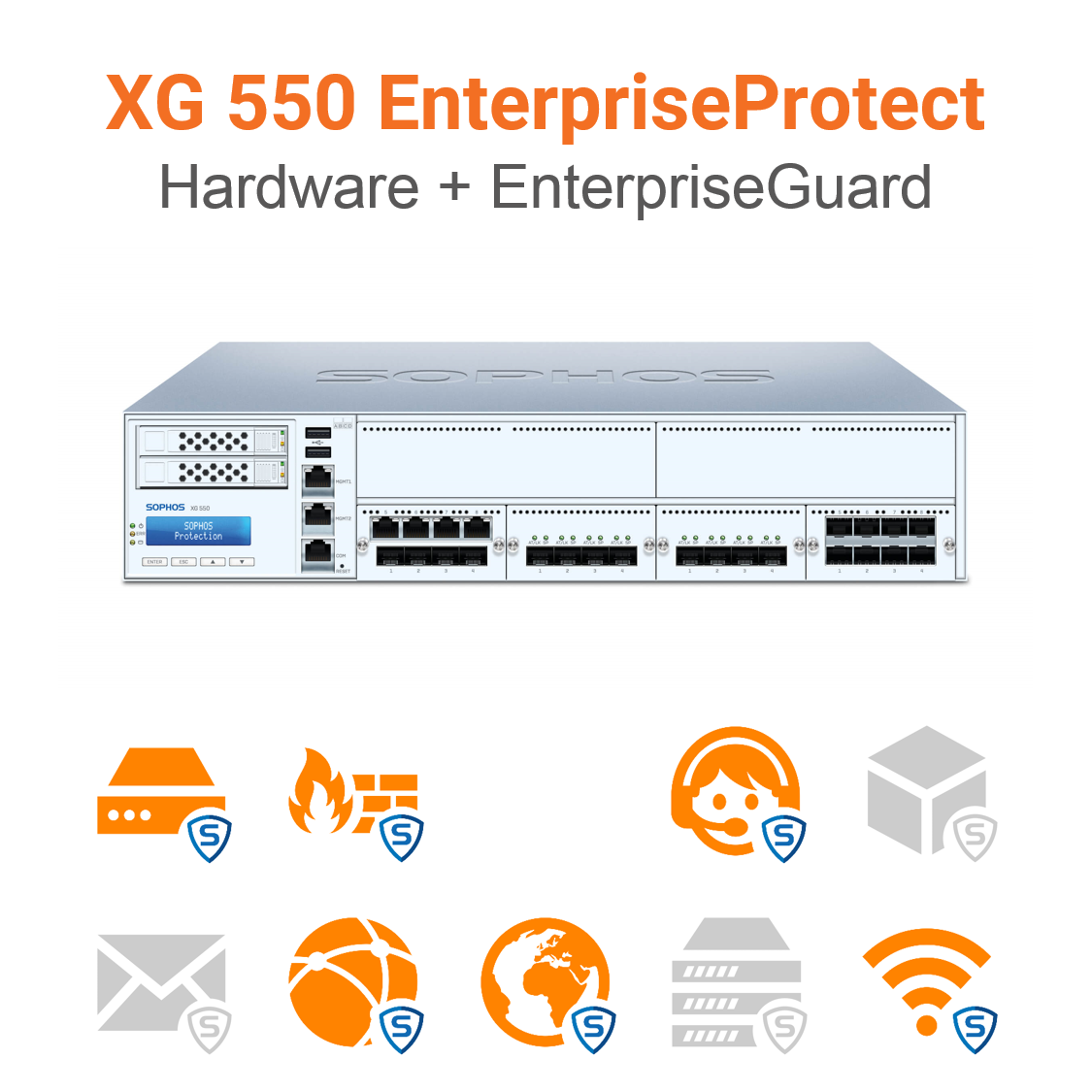 Sophos XG 550 EnterpriseProtect Bundle (Hardware + Lizenz)