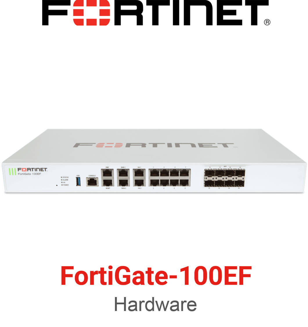 Fortinet FortiGate 100EF Firewall (End of Sale/Life)