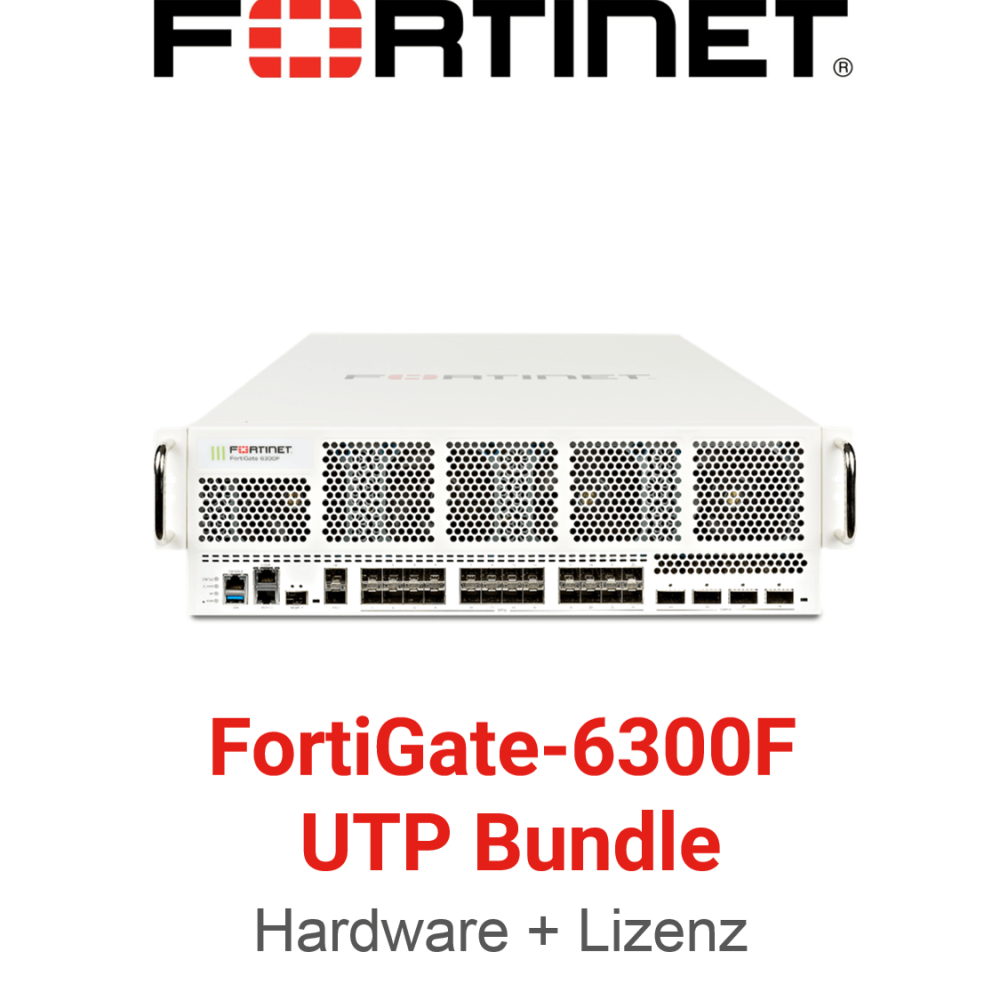 Fortinet FortiGate-6300F - UTM/UTP Bundle (Hardware + Lizenz)