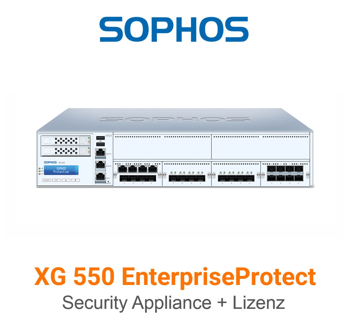 Sophos XG 550 EnterpriseProtect Bundle (Hardware + Lizenz)