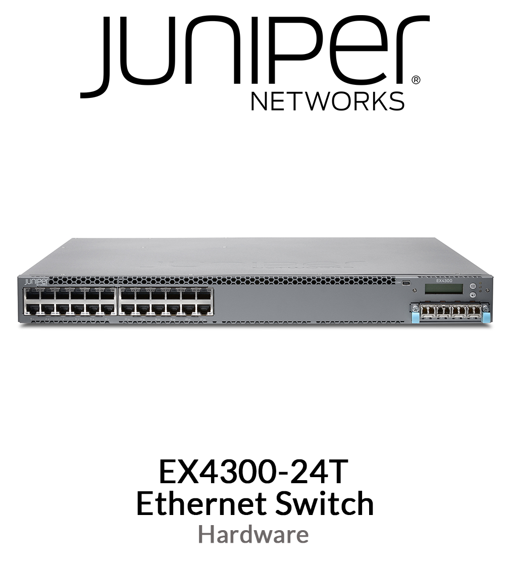 Juniper Networks EX4300 24-PORT GBASET (CHASSIS)