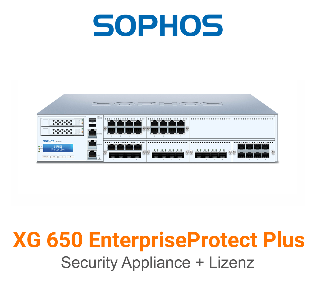 Sophos XG 650 EnterpriseProtect Plus Bundle (Hardware + Lizenz)