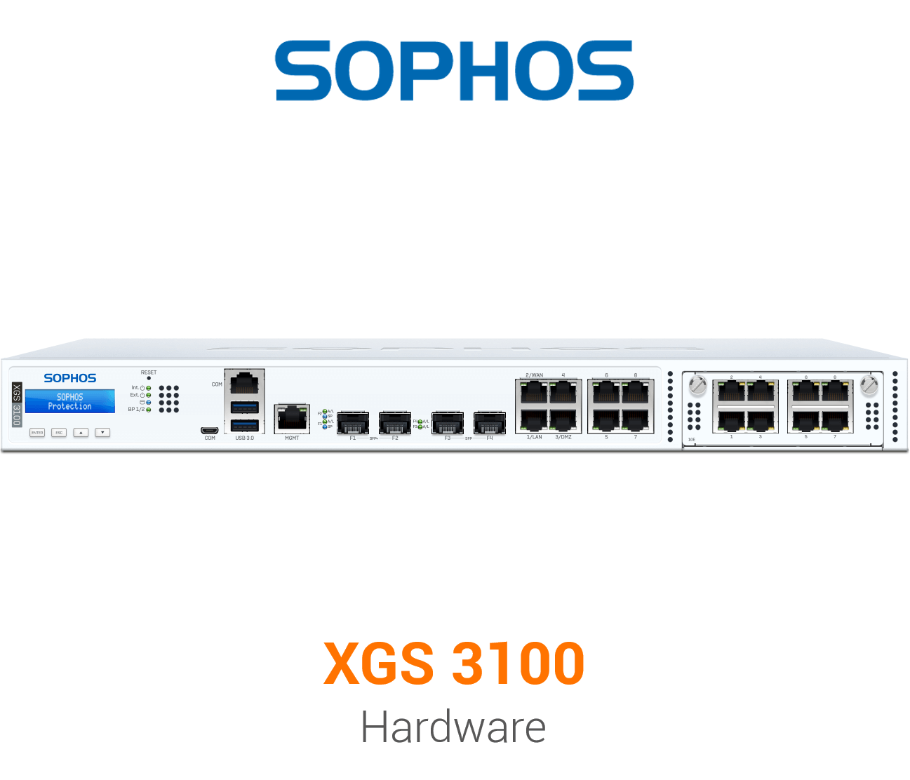Sophos XGS 3100 Security Appliance