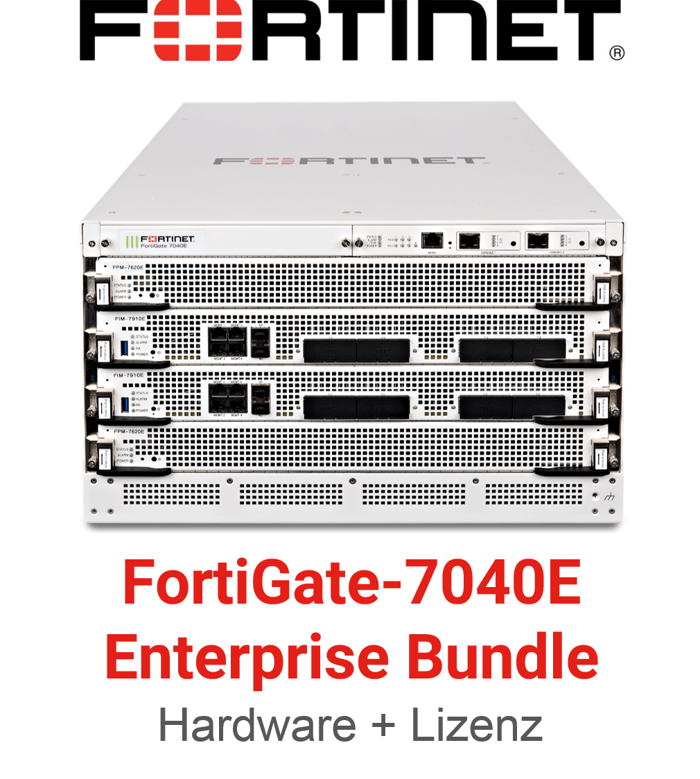 Fortinet FortiGate-7040E-8 - Enterprise Bundle (Hardware + Lizenz)