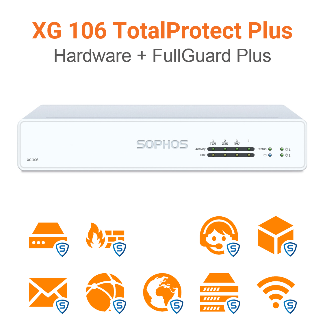 Sophos XG 106 TotalProtect Plus Bundle (End of Sale/Life)