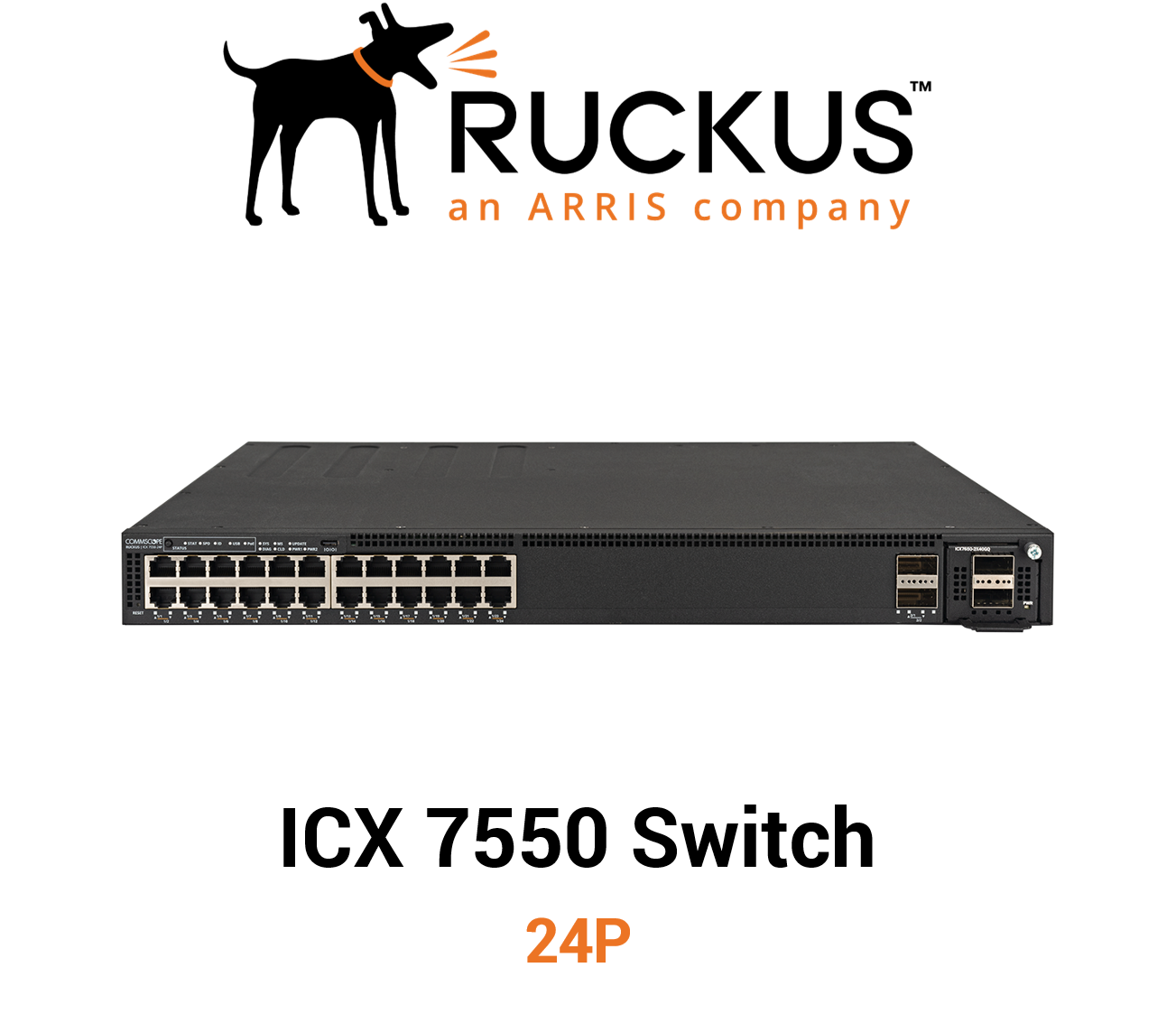 Ruckus ICX 7550-24P Switch