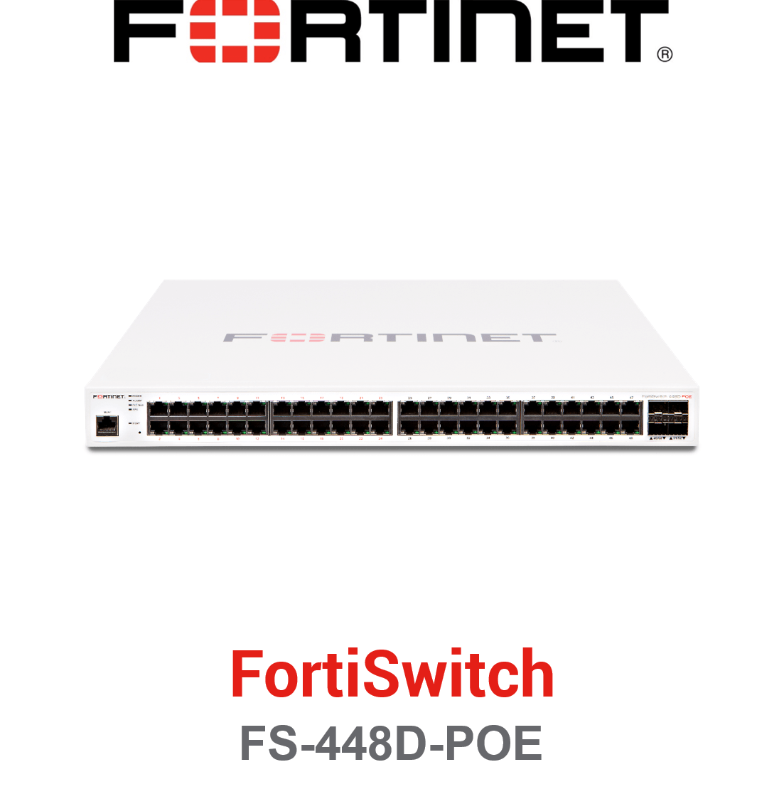 Fortinet FortiSwitch-448D-POE (End of Sale/Life)
