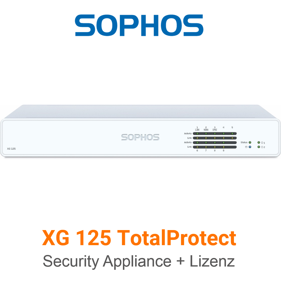 Sophos XG 125 TotalProtect Bundle (Hardware + Lizenz)