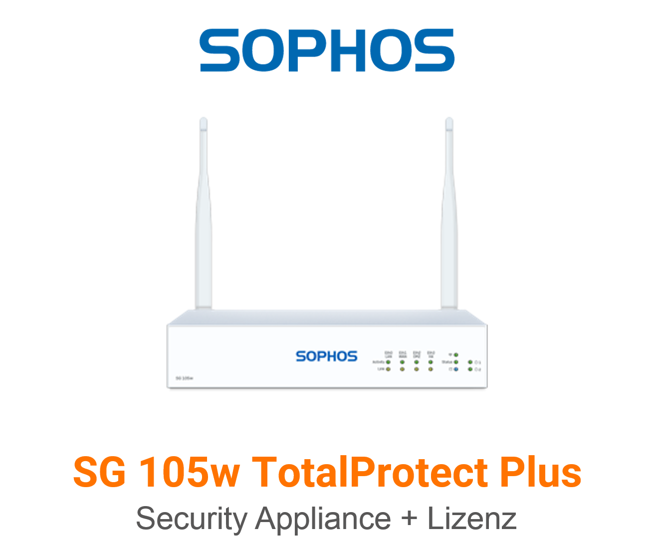 Sophos SG 105w TotalProtect Plus Bundle (Hardware + Lizenz)