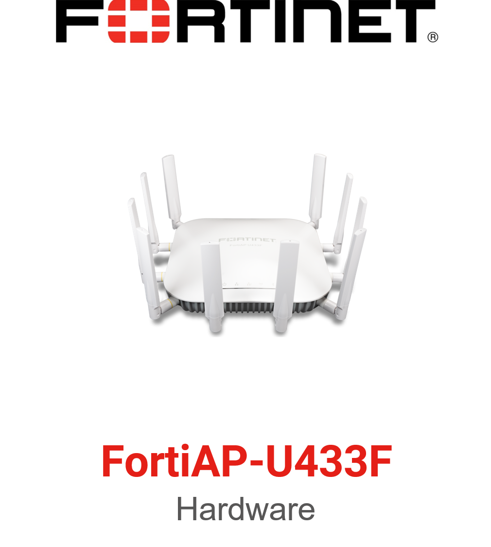 Fortinet Access Point (FortiAP) U433F Hardware Vorderseite