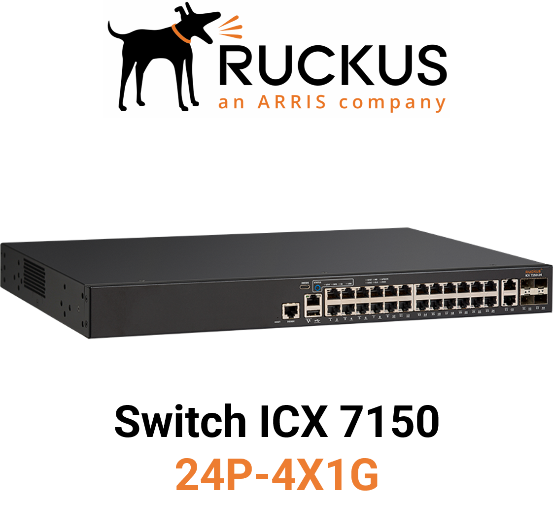 Ruckus ICX7150-24P-4X1G Switch