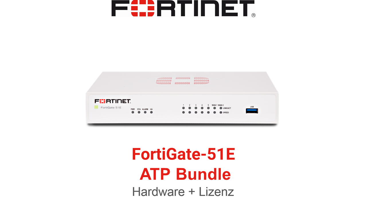 Fortinet FortiGate FG-51E ATP Bundle (End of Sale/Life)