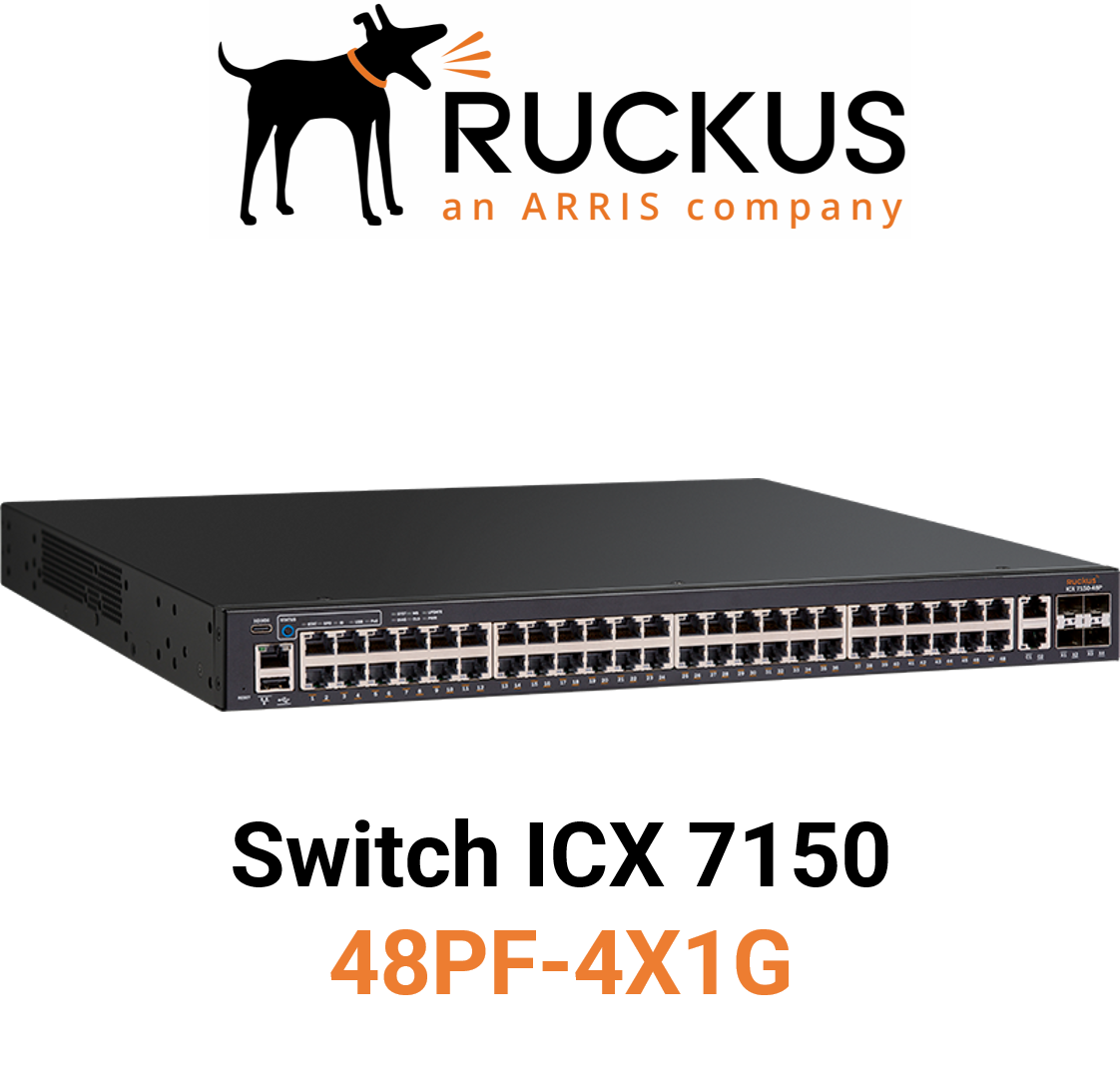 Ruckus ICX7150-48PF-4X1G Switch