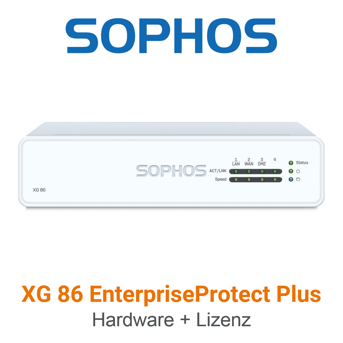 Sophos XG 86 EnterpriseProtect Plus Bundle (Hardware + Lizenz)
