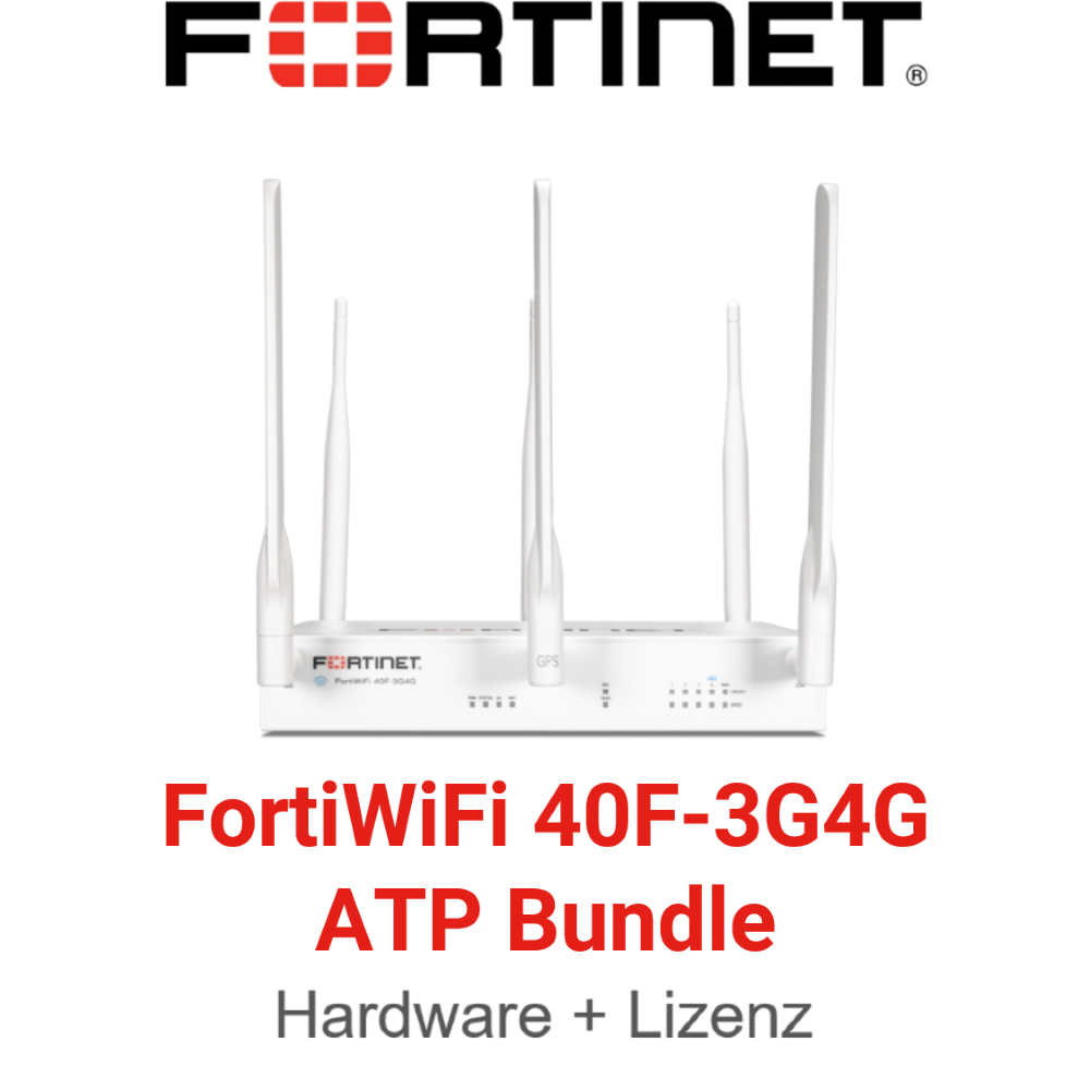 Fortinet FortiWiFi-40F-3G4G - ATP Bundle (Hardware + Lizenz)