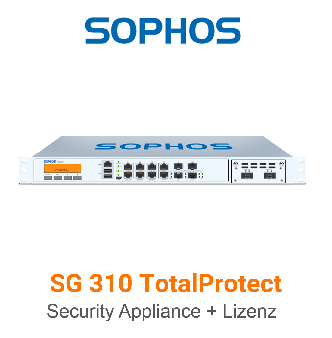 Sophos SG 310 TotalProtect Bundle (Hardware + Lizenz)