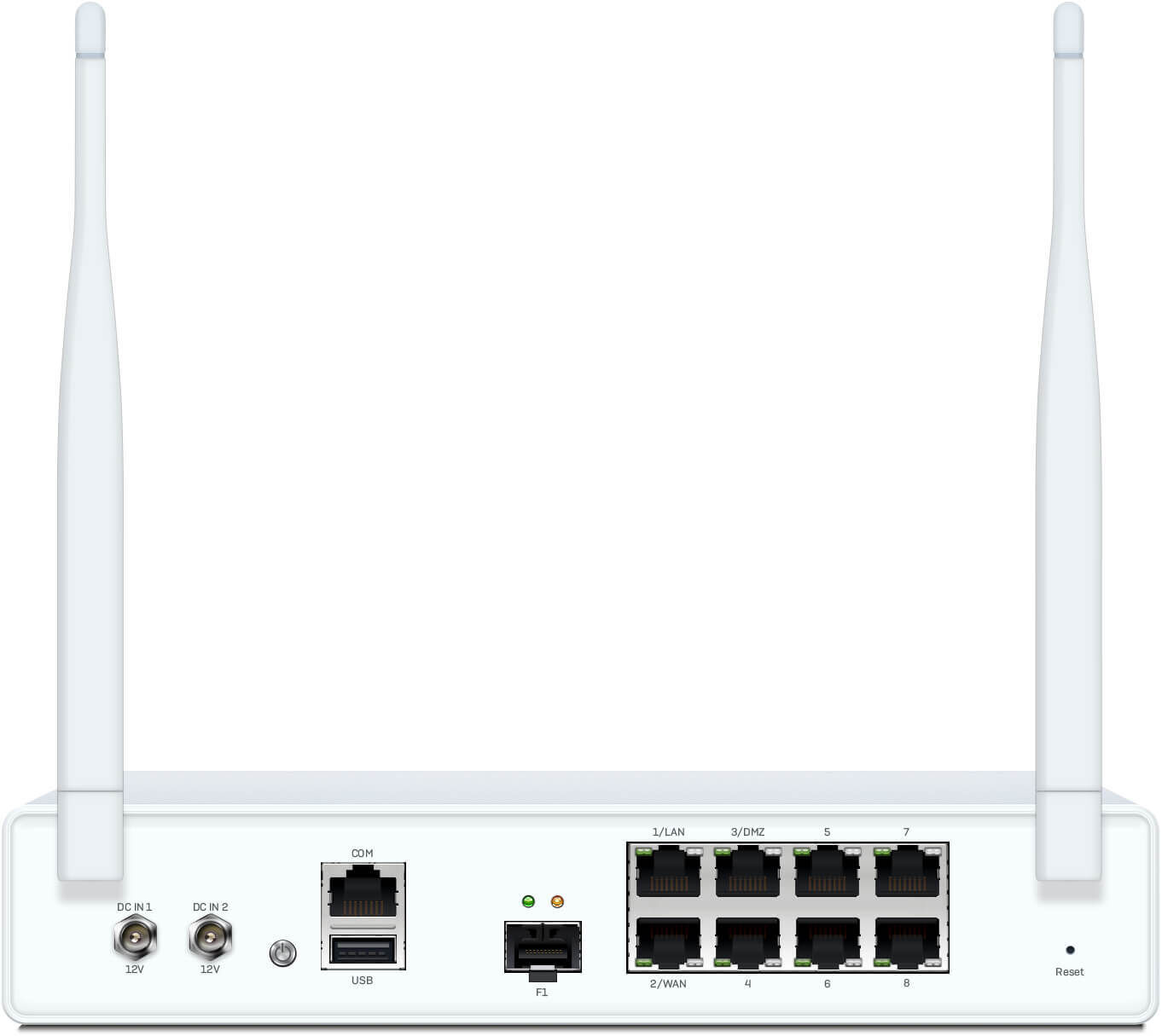 Sophos XGS 107w Firewall Rückseite